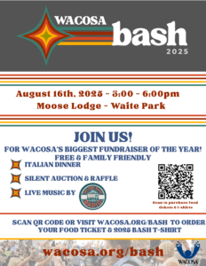 WACOSA 2025 Bash Flyer