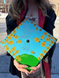 WACOSA's Peyton Herges Graduation - Hat Photo