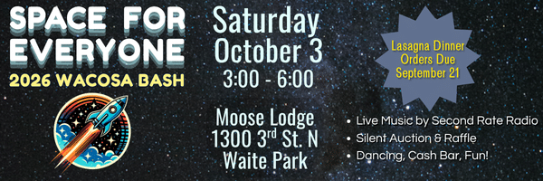 WACOSA 2026 Bash Space For Everyone Header